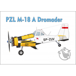 Magnes samolot PZL M-18 Dromader